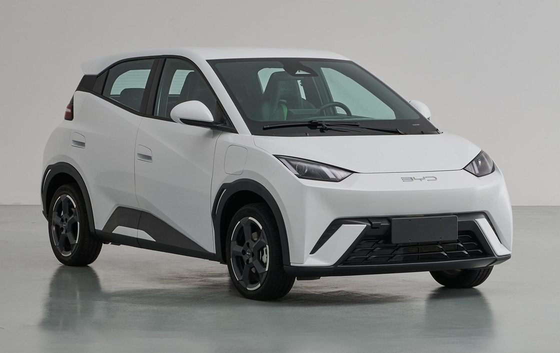 420 کیلومتر BYD اتومبیل الکتریکی 130 کیلومتر در ساعت EV 5 درب 4 صندلی BYD Seagull Hatchback
