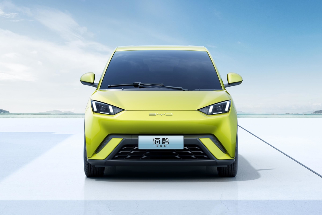 420 کیلومتر BYD اتومبیل الکتریکی 130 کیلومتر در ساعت EV 5 درب 4 صندلی BYD Seagull Hatchback