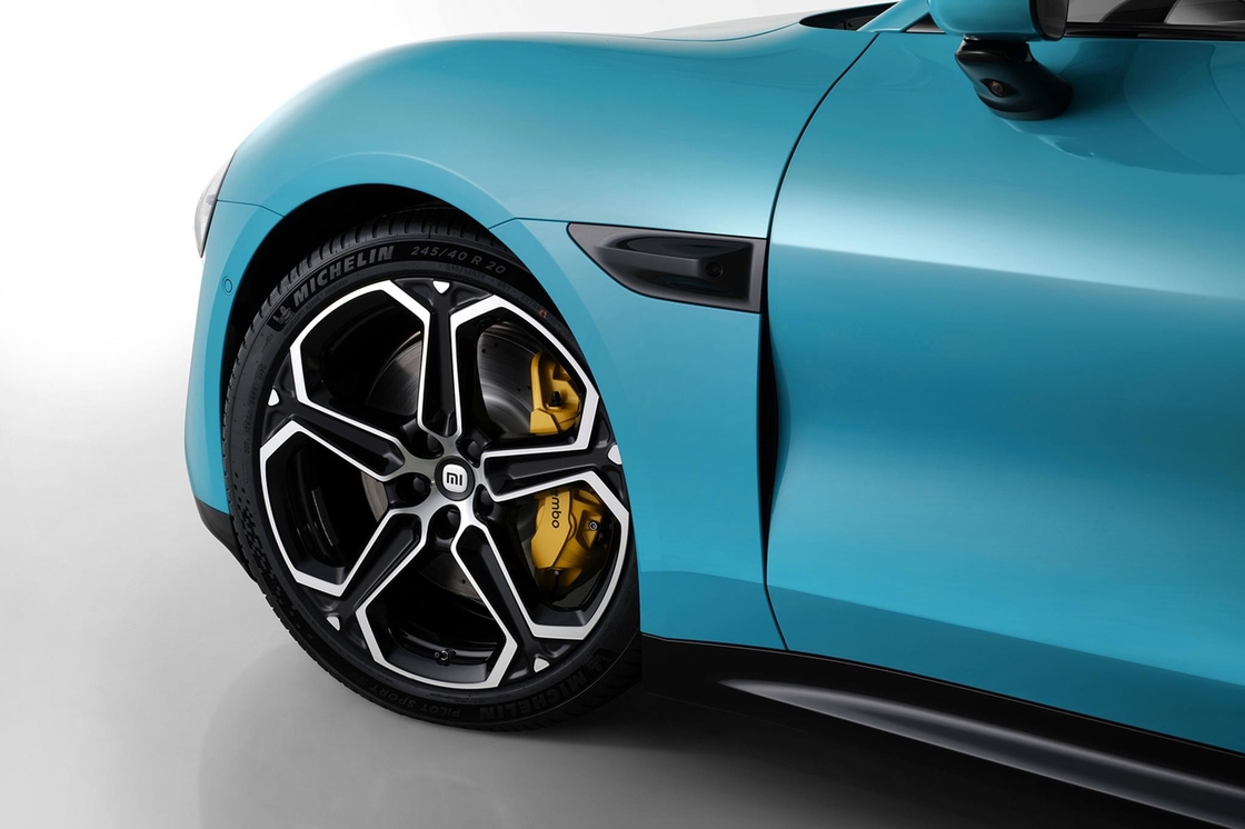 XIAOMI SU7 Sedan AWD اتومبیل الکتریکی EV 800km 101kWh PS 495kw/838nm R19 چهار چرخ محرک مکس LHD اتومبیل مورد استفاده جدید