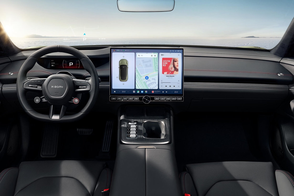 XIAOMI SU7 سدان AWD تمام چرخ راننده SUV الکتریکی 800km 101kWh PS 495kw/838nm R19