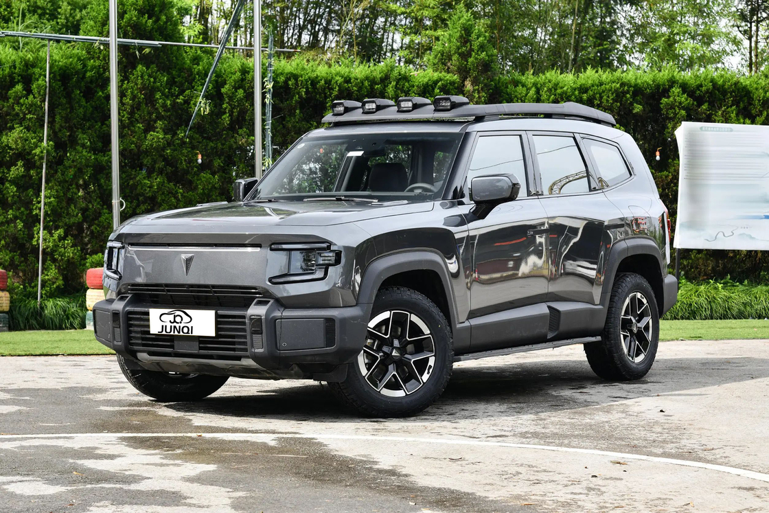 چانگان دیپ بلو شنلان G318 چهار چرخ سوئیچ الکتریکی هیبریدی سوخت 4WD جاده ای EV ماشین خودرو انرژی جدید