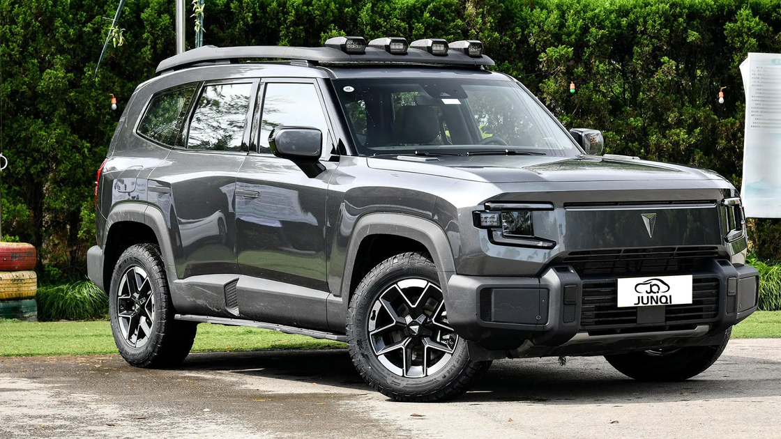 چانگان دیپ بلو شنلان G318 چهار چرخ سوئیچ الکتریکی هیبریدی سوخت 4WD جاده ای EV ماشین خودرو انرژی جدید