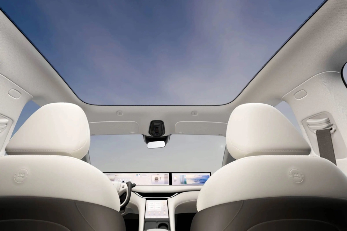 زیجی LS6 IM اتومبیل الکتریکی 4 درب 5 صندلی SUV 760 کیلومتر برد طولانی اتومبیل الکتریکی انرژی جدید