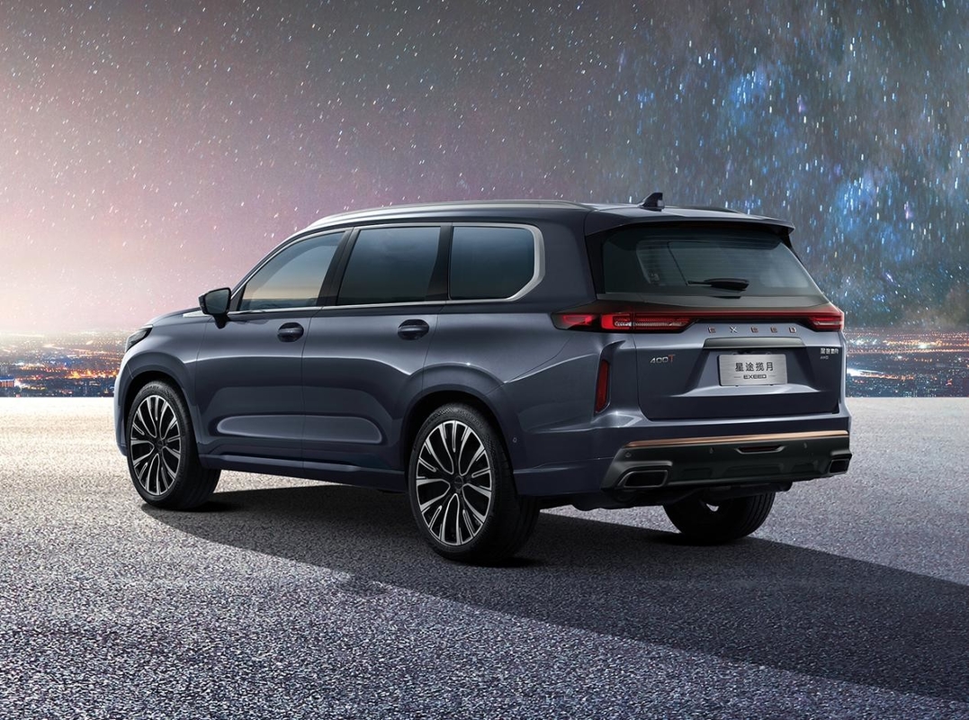 195 کيلومتر در ساعت سرعت مكس چري بنزين 5 در 7 صندلي SUV EXEED VX