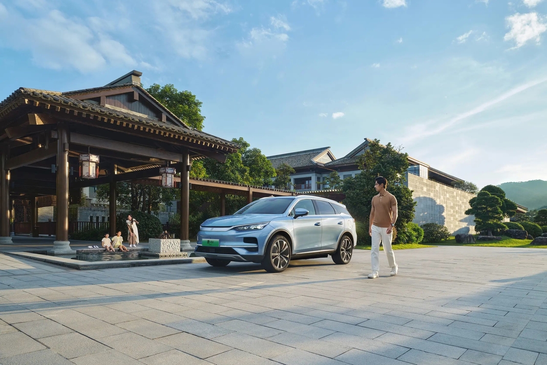 4WD انرژی جدید BYD EV ماشین 112Km نوع منحصر به فرد پرچمدار Byd Tang DM-I
