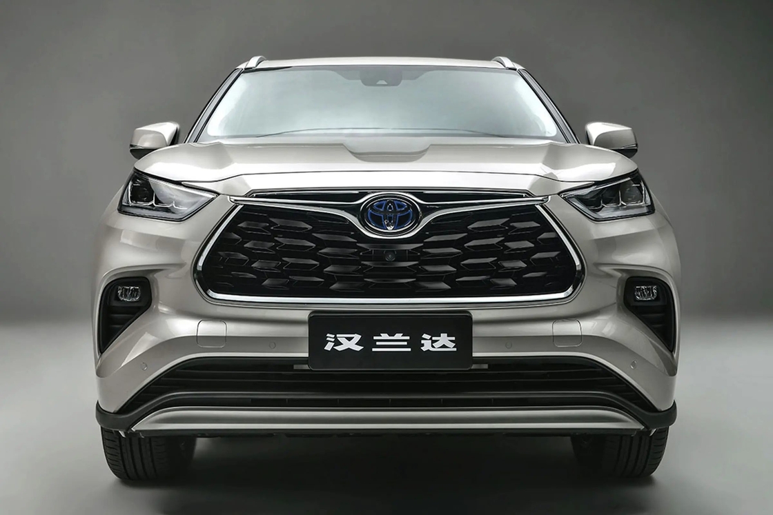 تویوتا Cross Car SUV متوسط هیبرید 2.5L 7 صندلی هانلاند 2.5L نسخه ایلیت