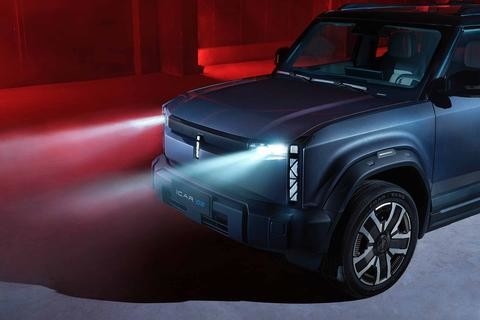 150 کیلومتر در ساعت فرمان سمت چپ خودرو الکتریکی Chery iCAR 03 با تجربه رانندگی راحت