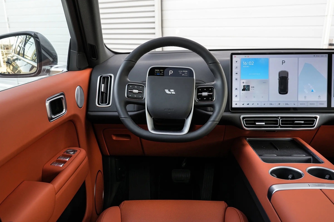 500km Range Lixiang اتومبیل الکتریکی L7 AWD 5 درب 7 صندلی اتومبیل الکتریکی