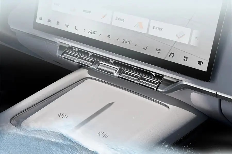 Zeekr 7x 2024 2025 4WD SUV الکتریکی خالص 210 کیلومتر در ساعت با سرعت بالا LHD مدل جدید ZEEKR 7X ماشین انرژی جدید
