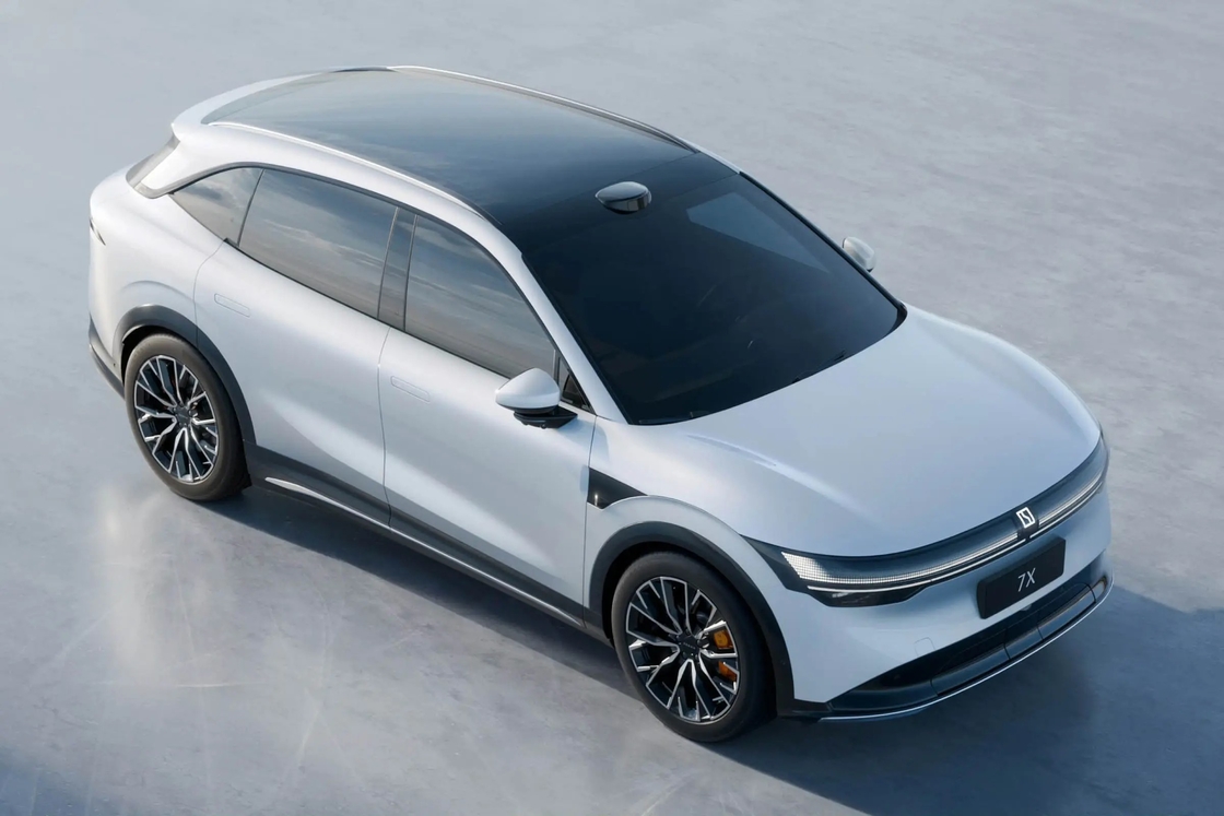 2025 ZEEKR 7X مدل جدید الکتریکی خالص 2WD / 4WD SUV دراز مدت سرعت بالا 210km / h خودرو انرژی جدید