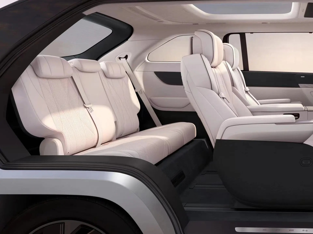 2024 Xpeng X9 702 Ultra Long Range Pro / Max Edition EV 7-seater MPV با 320hp ماشین جدید FWD یورو VI Xpeng X9 از چین