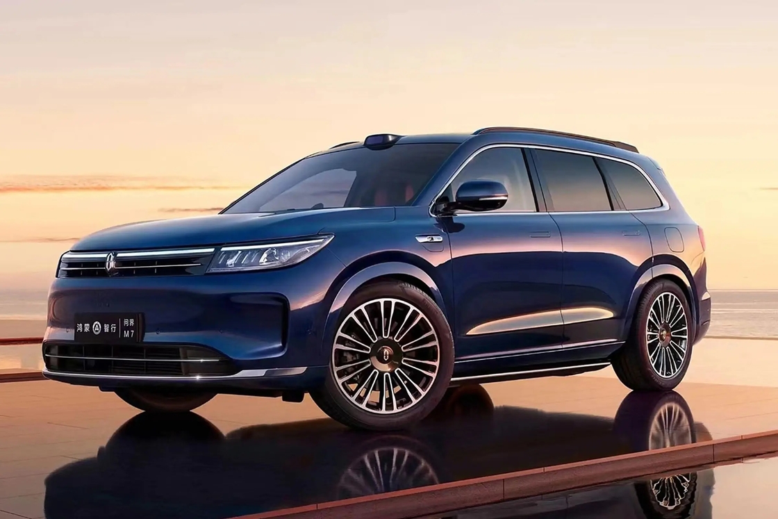 2024 اتومبیل AITO-AITO M7 1.5T با راننده عقب نسخه 5 صندلی