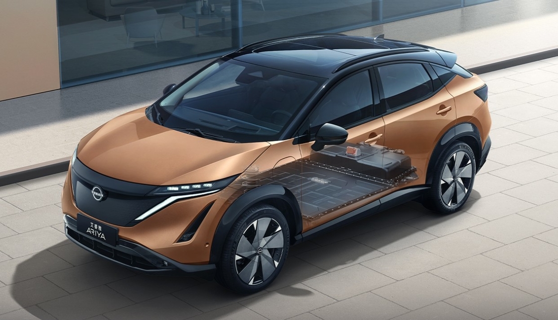 نیسان آریا پنج در و پنج صندلی SUV چینی ارزان ماشین استفاده شده اتومبیل الکتریکی