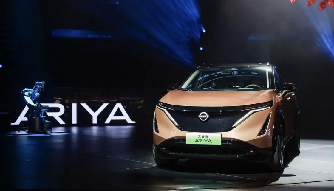 2023 نیسان آریا خودروهای استفاده شده خودروهای الکتریکی خالص 5 درب 5 صندلی SUV 360 تصویر پانورامیک 0km 0 Km ماشین جدید