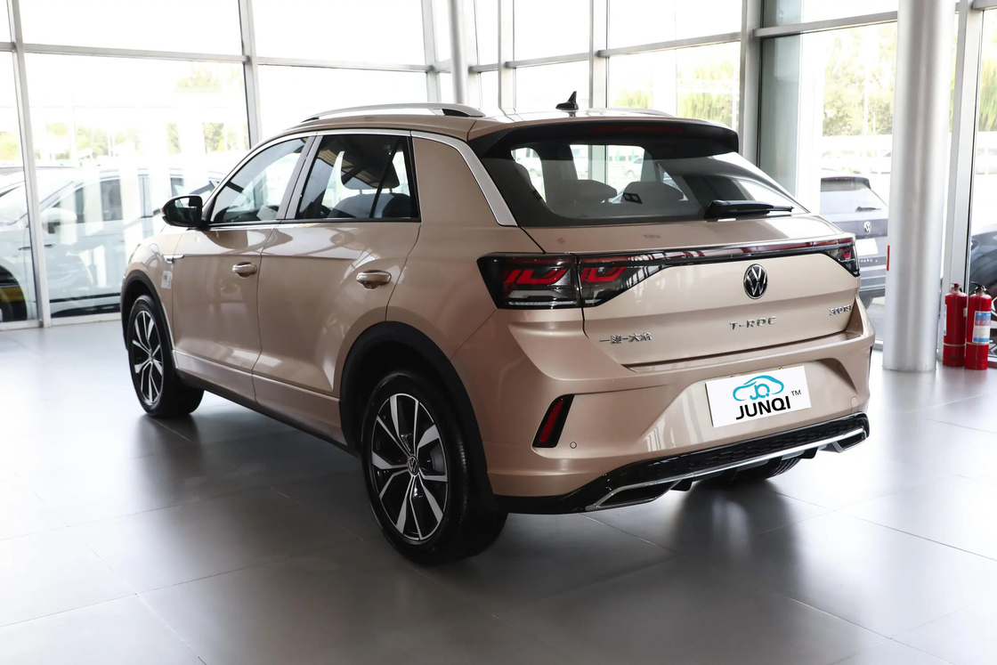 فولکس واگن استفاده شده TRoc 2018 280tsi Dsg 2wd خط R ماشین ارزان استفاده شده فولکس واگن T-Roc بنزین سوئیچ ماشین رانش چپ سوئیچ ارزان