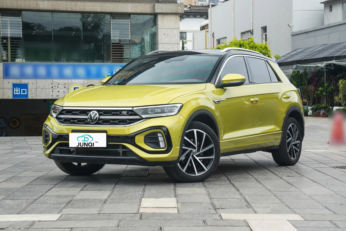 فروش گرم 2024 استفاده شده فولکس واگن T-Roc 280 Tsi SUV کامپکت خودرو بنزینی 1.4t گاز ماشین حداکثر سرعت 200 Km/H 5 صندلی ماشین