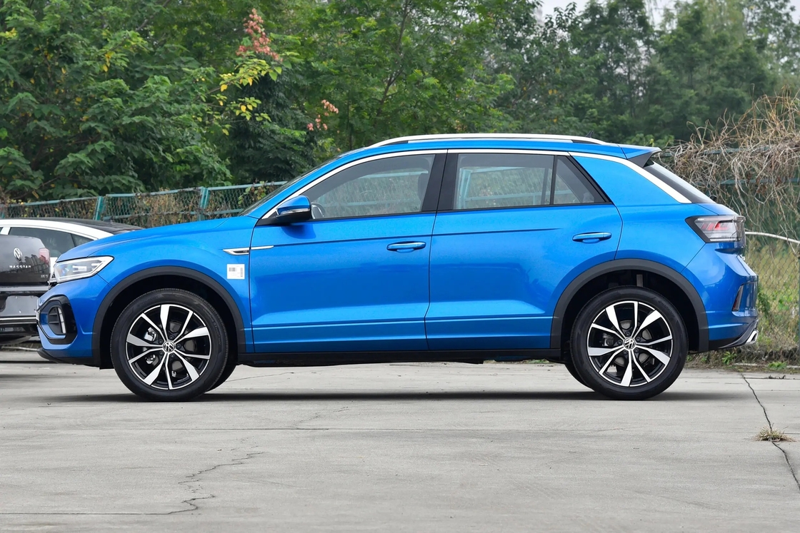 فروش گرم 2024 استفاده شده فولکس واگن T-Roc 280 Tsi SUV کامپکت خودرو بنزینی 1.4t گاز ماشین حداکثر سرعت 200 Km/H 5 صندلی ماشین