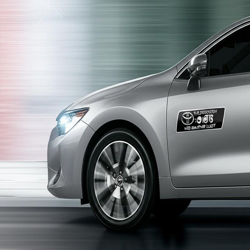 بهره وری سوخت 30 Mpg تویوتا ماشین با حداکثر سرعت 180 Km / H و LED نور روز